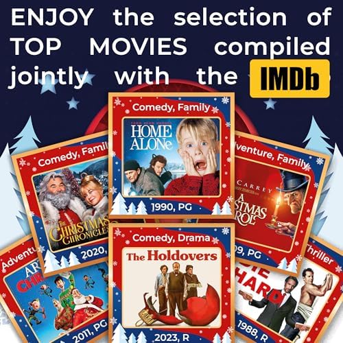 Christmas Movie Scratch-Off Cards – 36 Fun Challenges for Movie Lovers