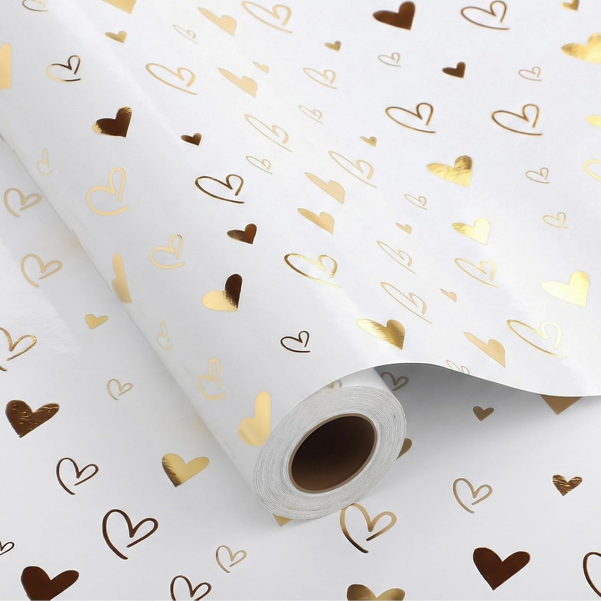 woric Wedding Wrapping Paper Roll 17 Inch x 33 Feet