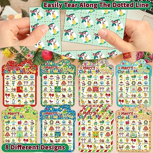 39Pcs Christmas Bingo Cards