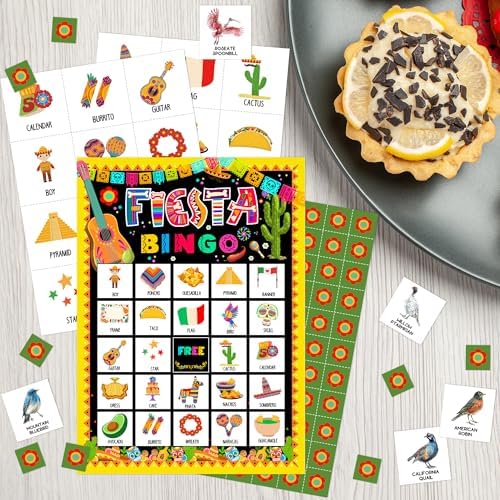 Detective Bingo Game Cards for Adults, Spy Bingo Cards Game for Family Holidays Friends Gatherings, Ideal for Mystery Themed Party Games, 24 Players Birthday Party Supplies Favors, 014