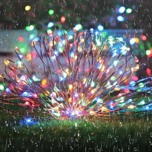 Joomer Solar Fairy Lights, 4Pack Total 104FT 320LED Lights, Multicolor