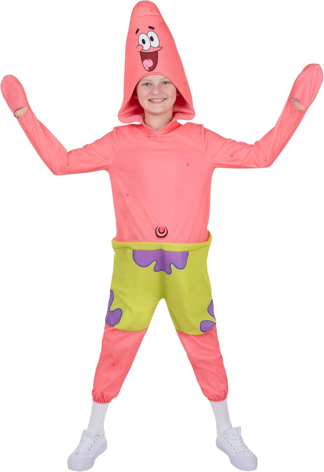 SpongeBob SquarePants Patrick Official Youth Onesie Halloween Costume - Premium Quality Onesie Jumpsuit