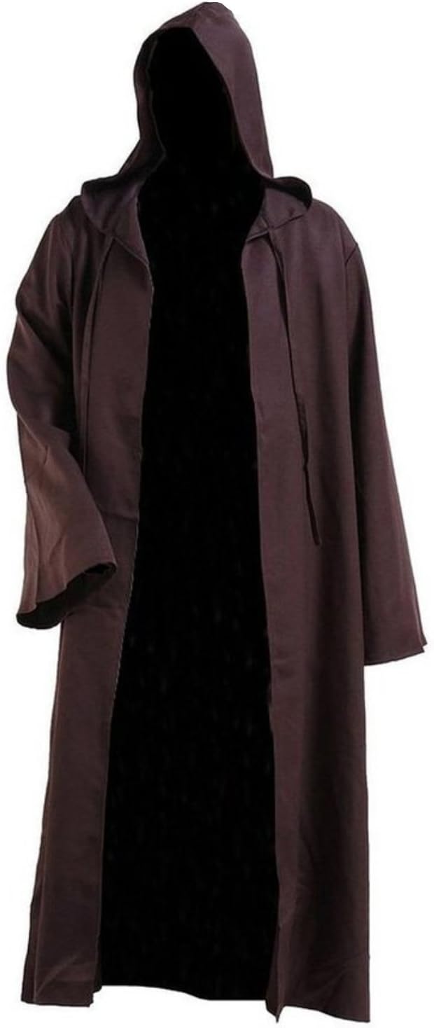 GOLDSTITCH Men Hooded Robe Cloak Knight Fancy Cool Cosplay Costume