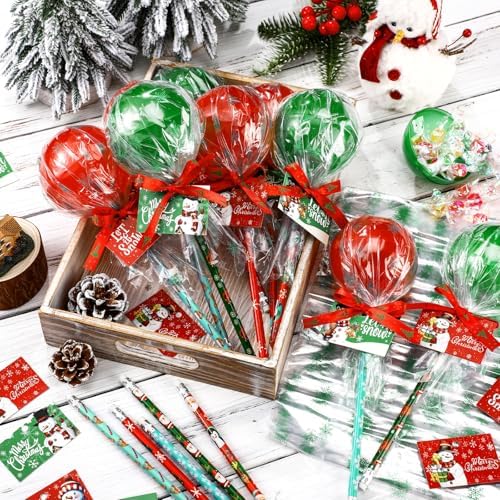 Simgoing 96 Pcs Christmas Party Favors Christmas Gift Container