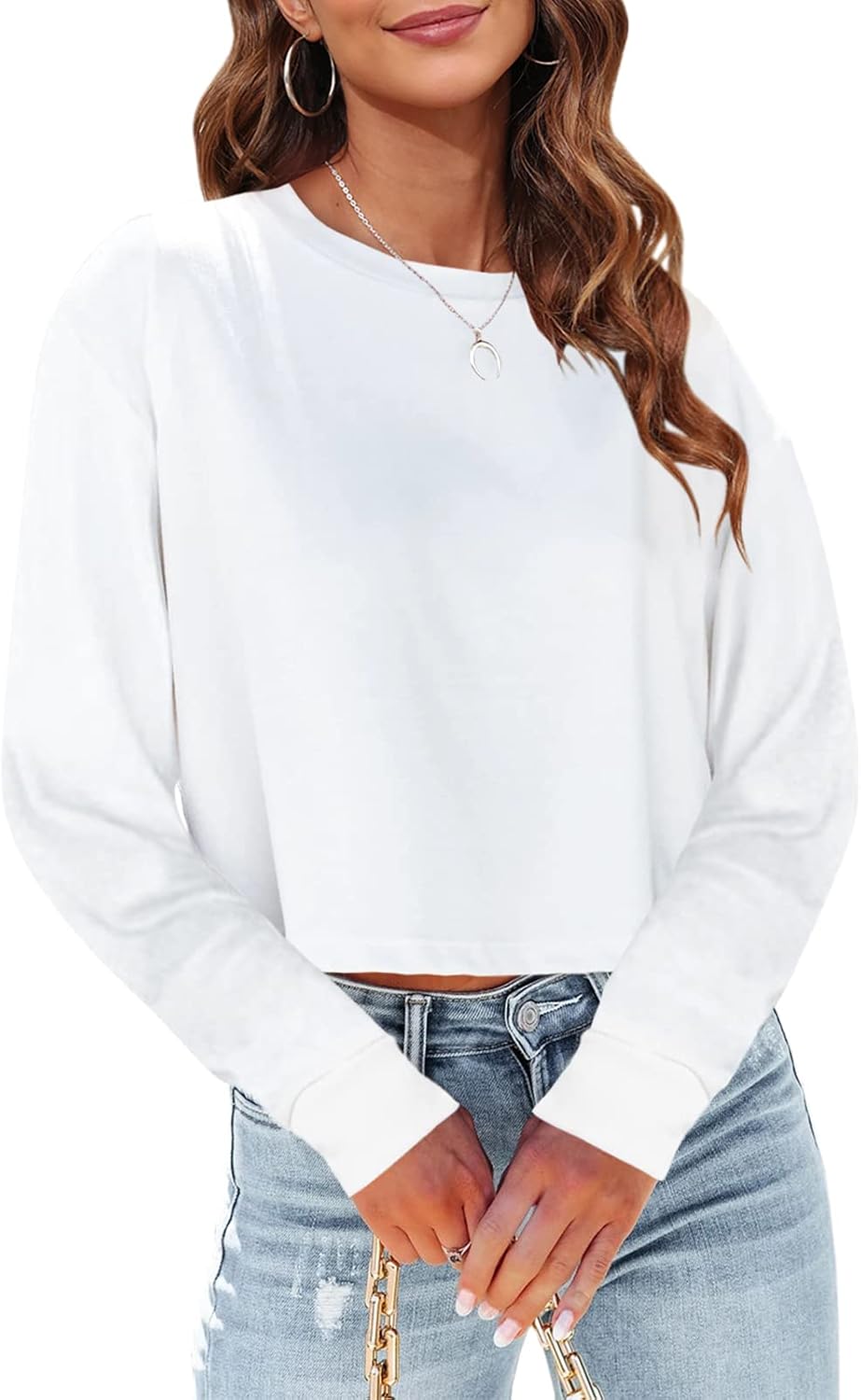 Zeagoo Womens Tops 3/4 Sleeve Loose Fit Dressy Tunics Plus Size Boho Shirts