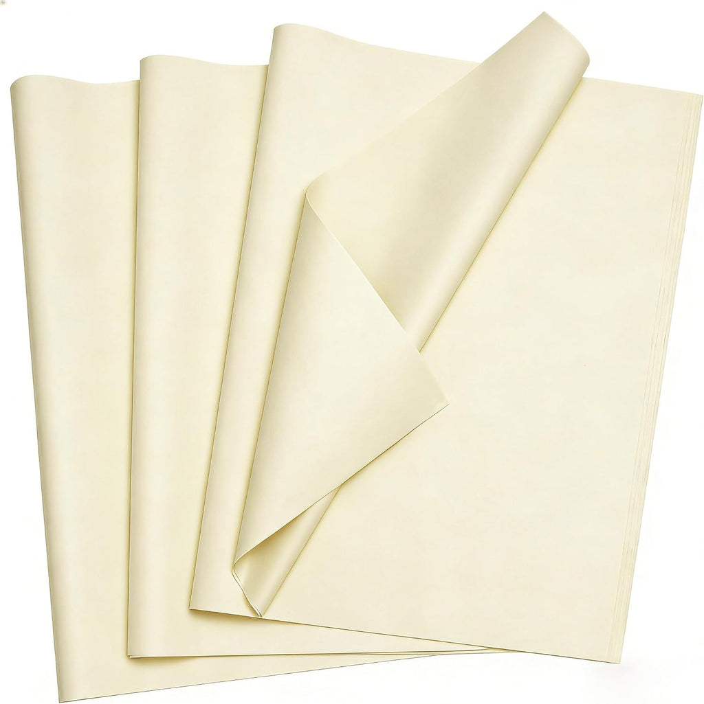 Bobobag 100 Sheets Ivory White Tissue Paper 20"X14" Tissue Paper for Gift Bags, Gift Wrapping Tissue, Christmas Tissue Paper Anniversary Holiday Decoration Arts Craft
