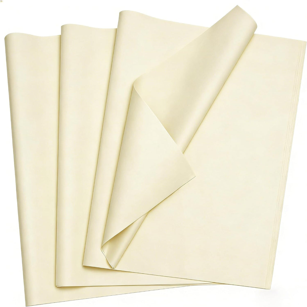 Bobobag 100 Sheets Ivory White Tissue Paper 20"X14" Tissue Paper for Gift Bags, Gift Wrapping Tissue, Christmas Tissue Paper Anniversary Holiday Decoration Arts Craft