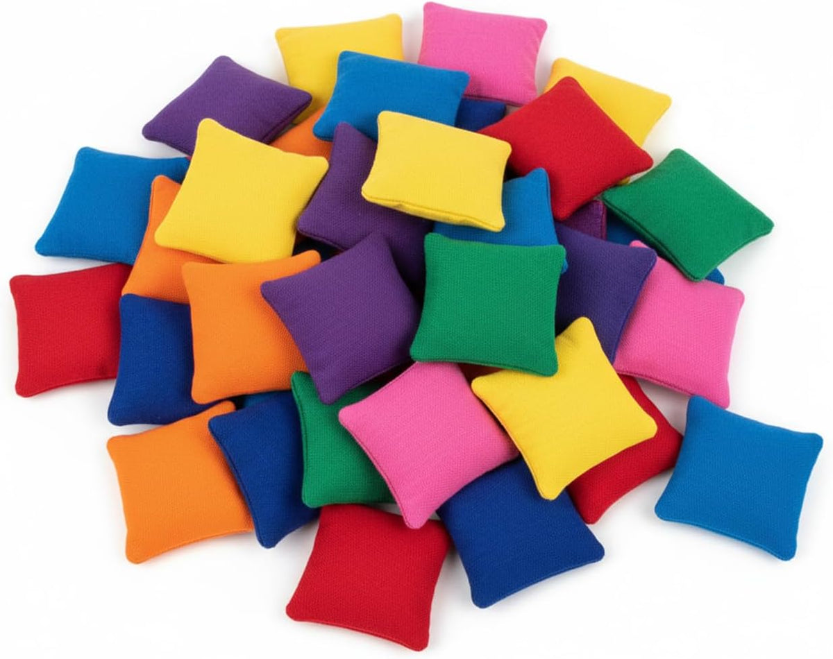 20 Pcs Mini Bean Bags for Tossing Games