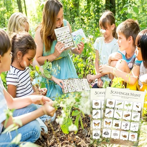 Nature Scavenger Hunt Cards for Road Trips and Camping, Travel Activities-6