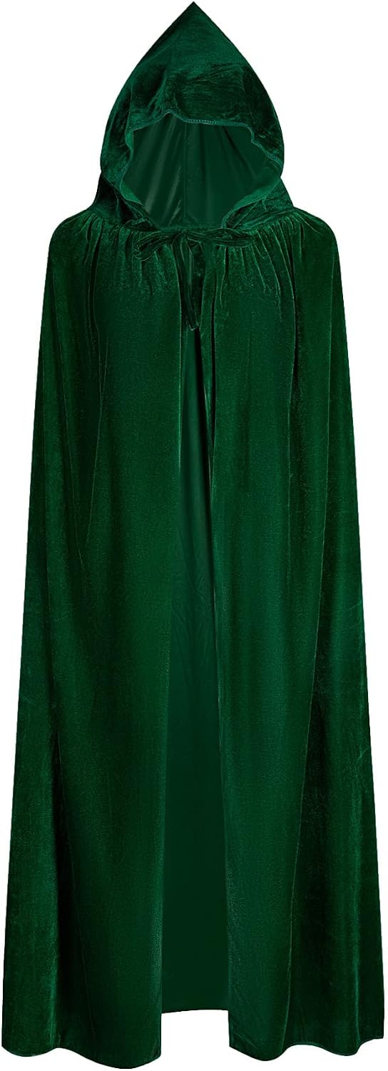 BALENNZ Cape Cloak with Hood for Women & Men Halloween Costumes