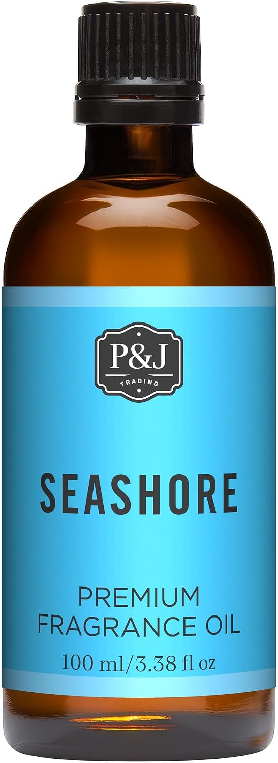 P&J Trading - Seashore Scented Oil 100ml - Fragrance Oil for Candle Making, Soap Making, Diffuser Oil