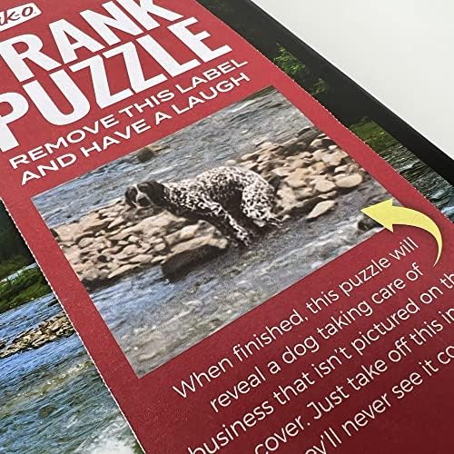 Prank-O 500-Piece Puzzles, Hidden Image (Flowing Freedom)