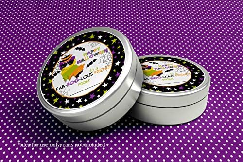 Halloween Llama Thank You Stickers, 40 Pack 2-Inch Fabulous Friend Labels, Spooky Party Favor & Envelope Seals by Amanda Creation