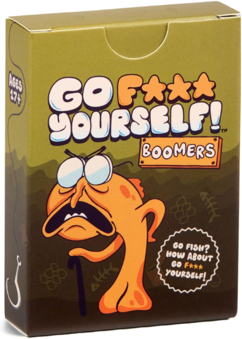 Go F Yourself Boomers! Grown Up Go Fish Card Game, Funny Gag Gift Card Deck