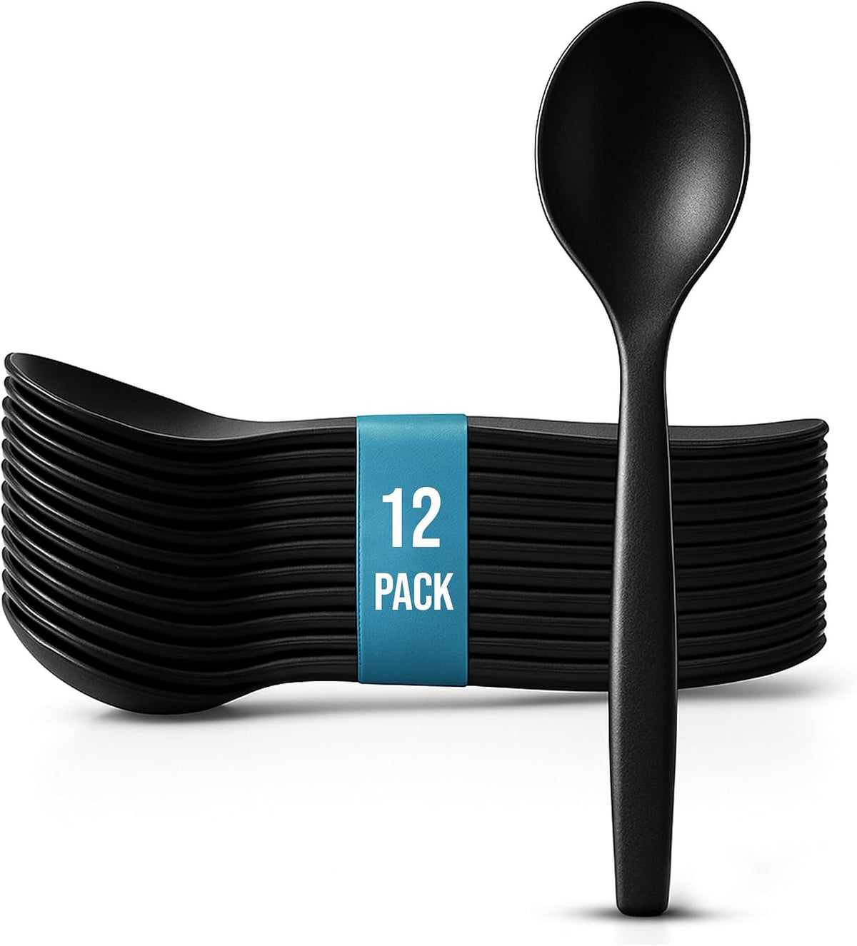 36 Pcs 9 Inch Plastic Serving Utensils Set, for Large Party