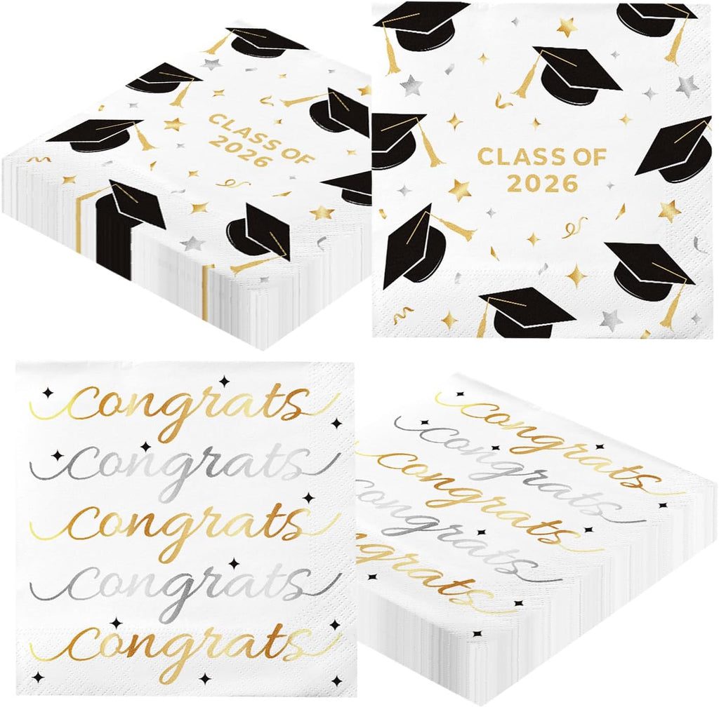 Congrats Graduation Napkins - 50pcs, 2Ply