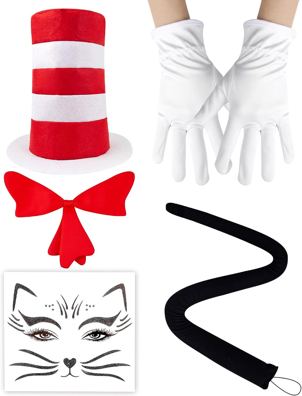 Cat Costume Accessories for Women Halloween Dress Up Party Cosplay