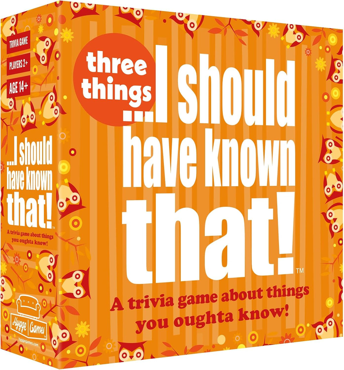 I Should Have Known that!—Three Things, Trivia Game