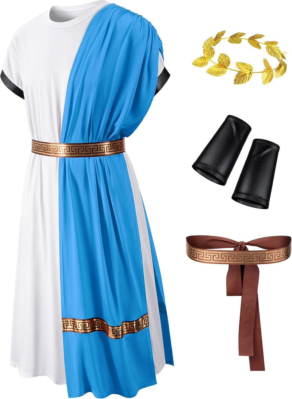 TOKYO REVENGERS Adult Toga Costume Roman Robe Greek God Outfit Halloween Cosplay Costume Accessories Set