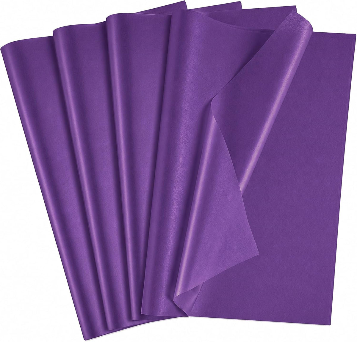 Purple Tissue Paper - 100 Sheets Gift Wrapping Paper for Halloween Decor