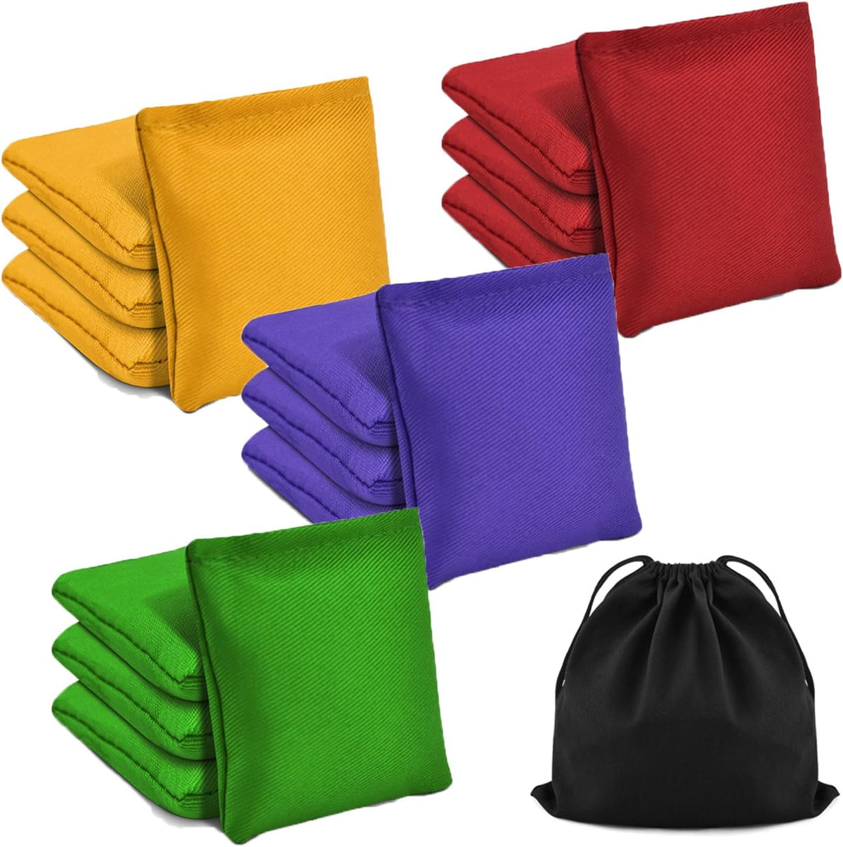 TINDTOP Small Bean Bags for Tossing, Cornhole Outdoor Toss Gaming