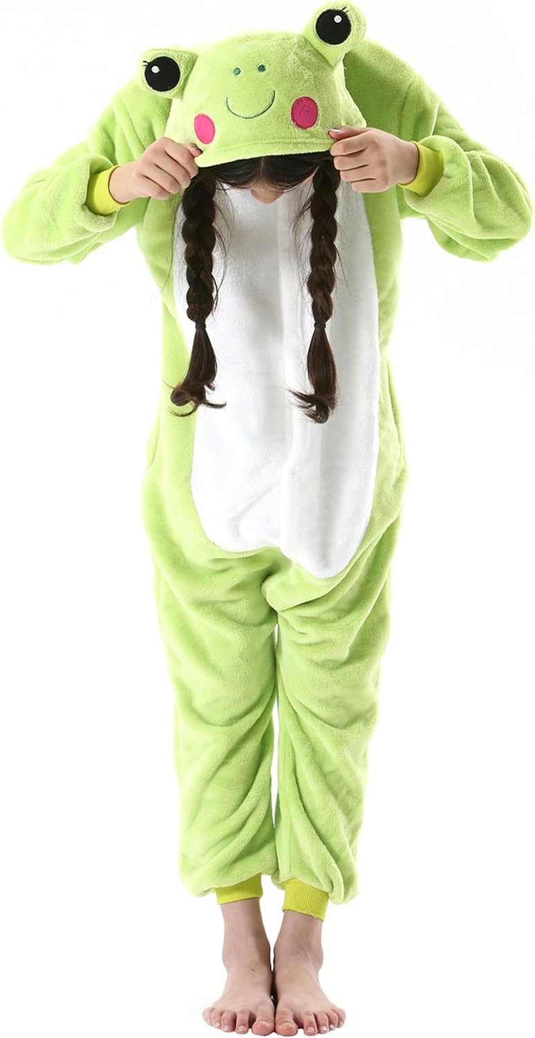 ATOZ Onesie for Kids, Animal Pajamas Halloween Cosplay Costume Girls Boys