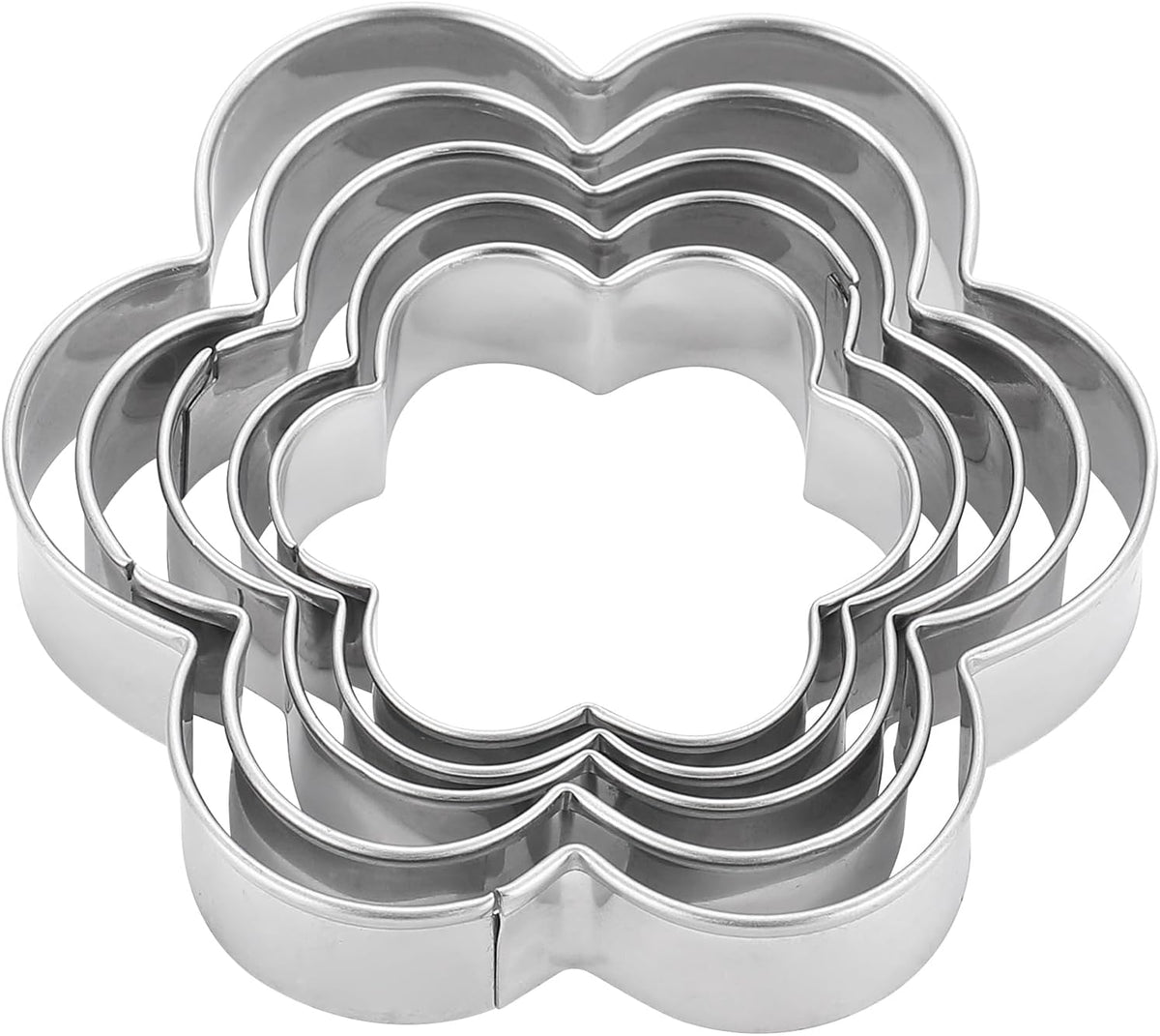 6Sets Mini Halloween Cookie Cutters 6 Different Designs: Pumpkin, Ghost, Hat, Candy, Bat, Skull Cookie Cutters for Kids, Pet Snacks, Fondant
