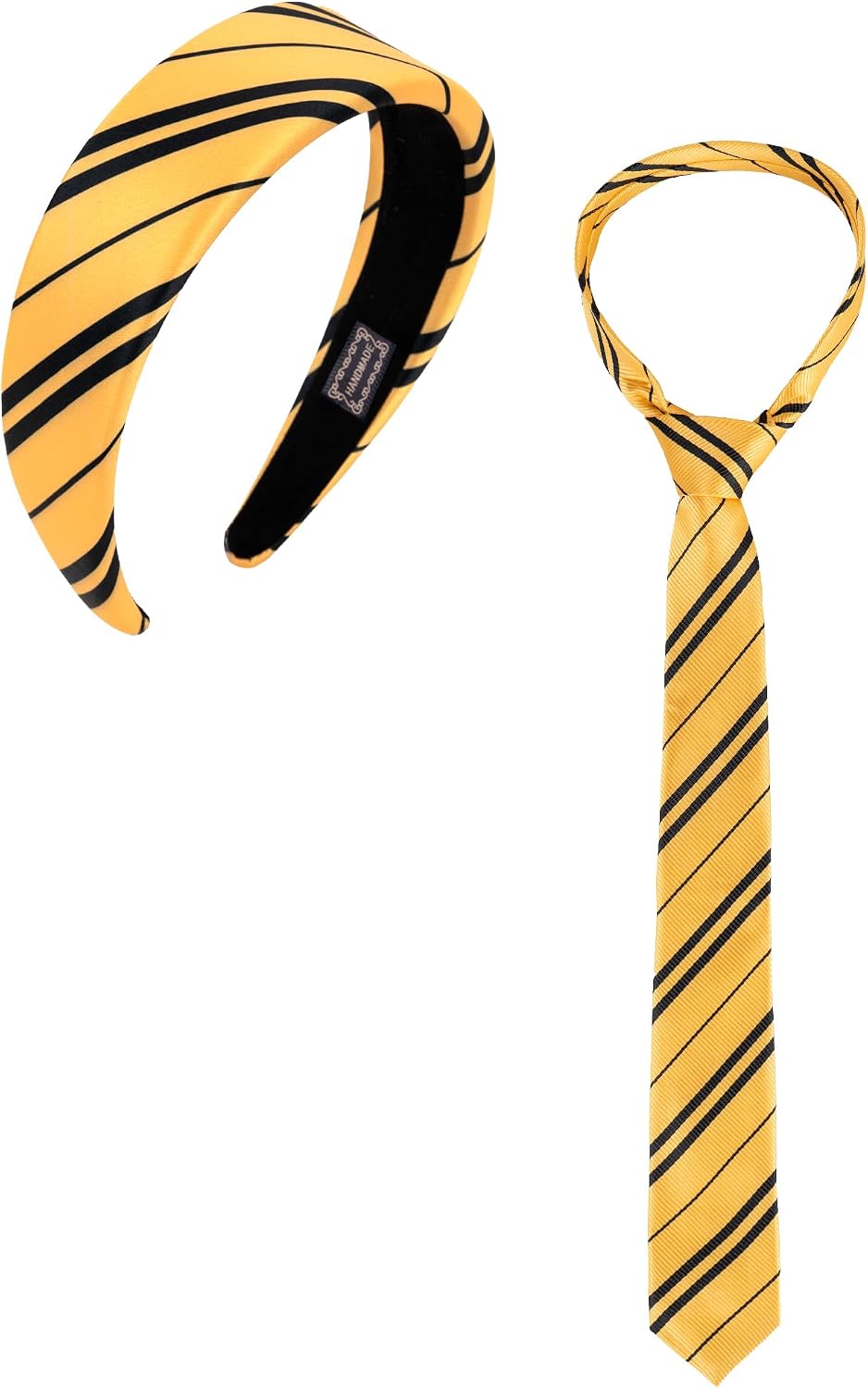 Halloween Wizard Costume Accessories Adult Headband Tie Yellow