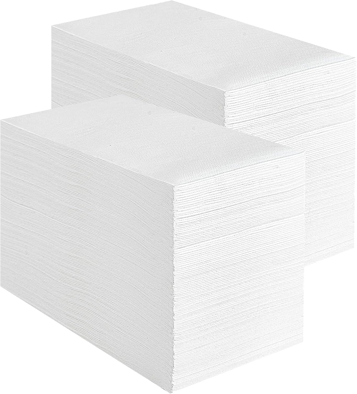 Vplus 400 Pack Paper Napkins, Soft Disposable Dinner Napkins, 3 Ply, White