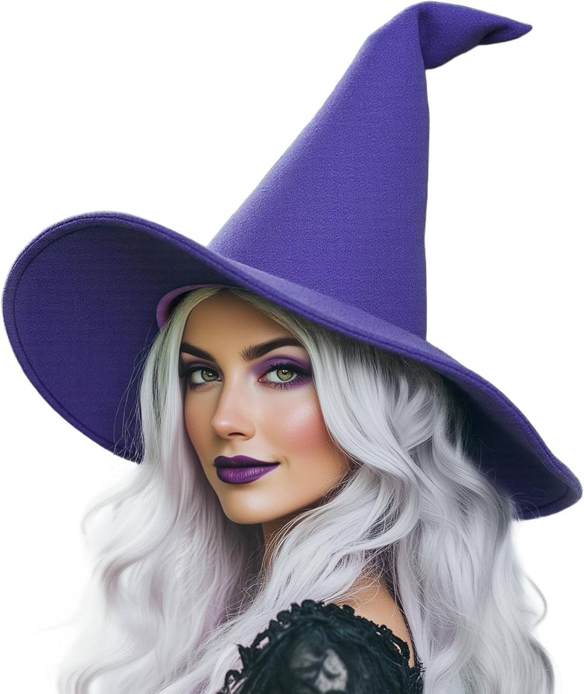 Witch Hat, 18IN Wizard Hat Cosplay Accessories for Halloween