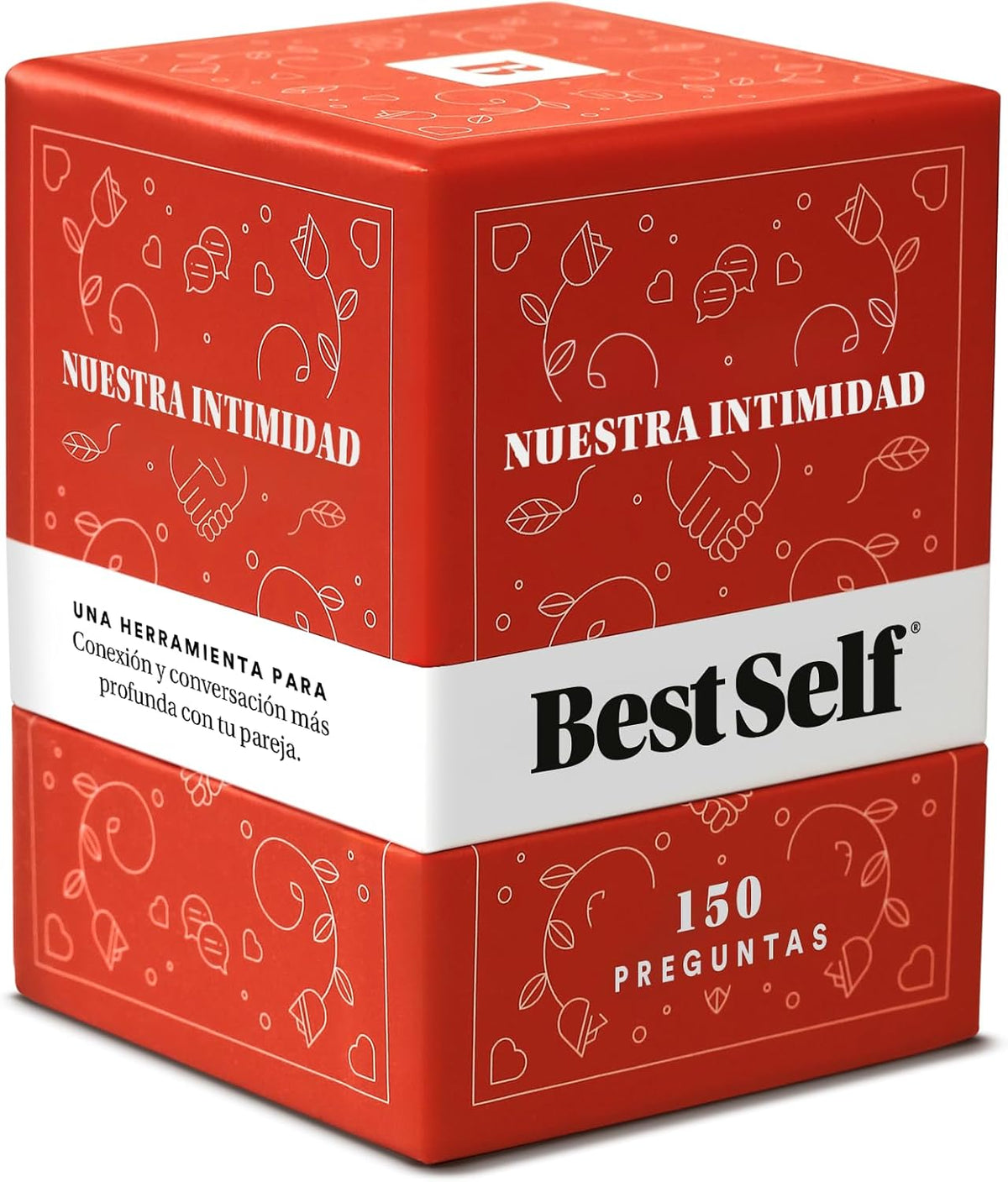 BestSelf Nuestra Intimidad – 150 Cartas de Intimidad, Juego para Parejas
