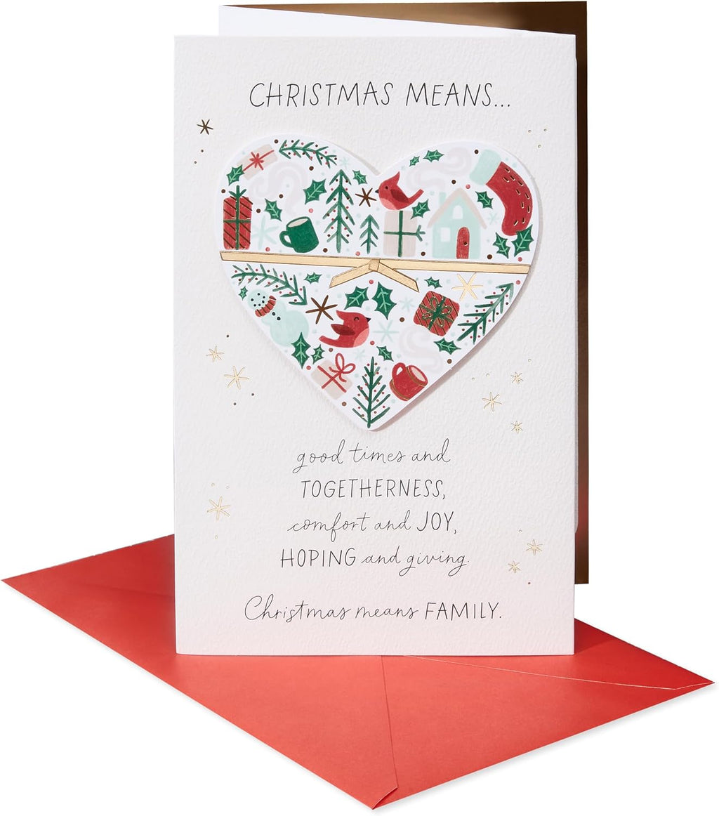 American Greetings Christmas Card (Family Like You)