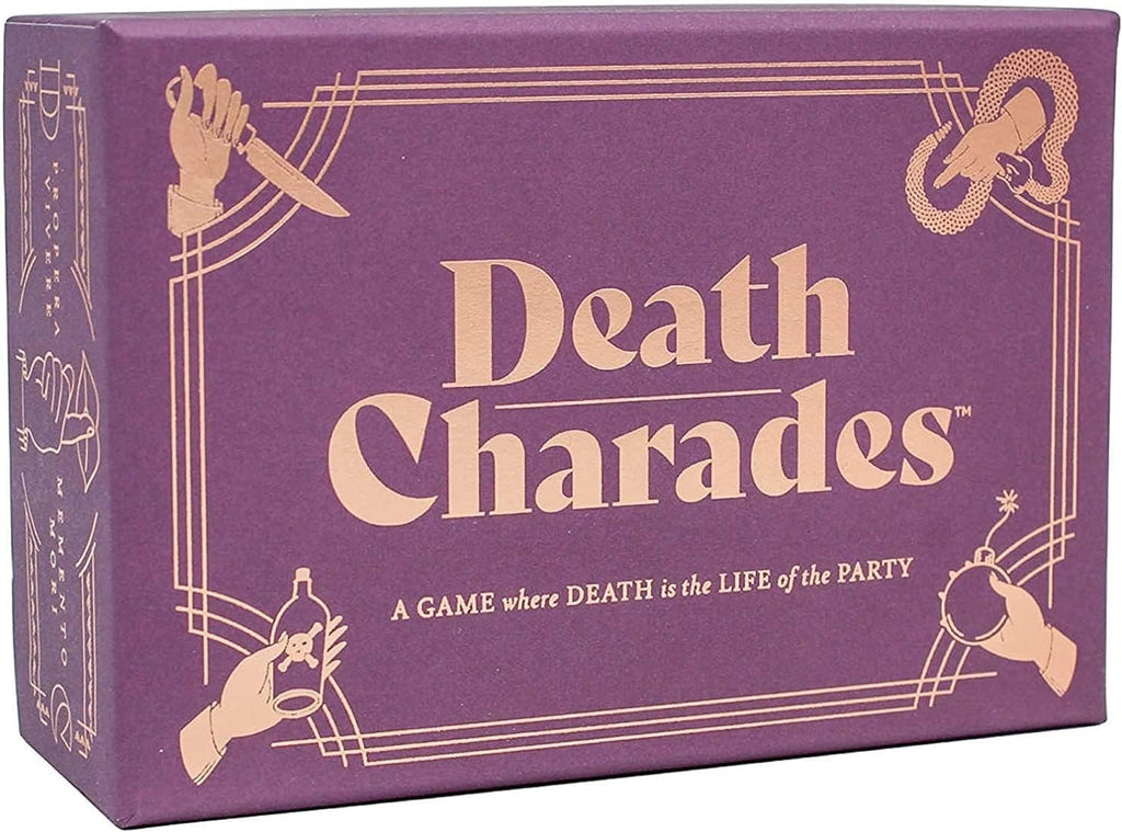 Death Charades: Silly, Fun, Party Card Game, Teams Have 45 Second Rounds to Guess The Charade, Endless Rounds or Until The Cards Run Out, 2 to 20 Players, for Ages 13 and up
