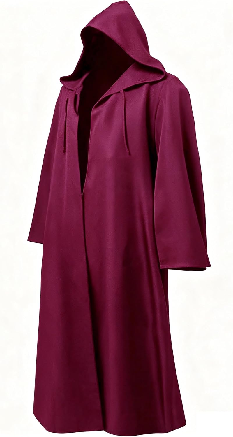 GOLDSTITCH Men Hooded Robe Cloak Knight Fancy Cool Cosplay Costume