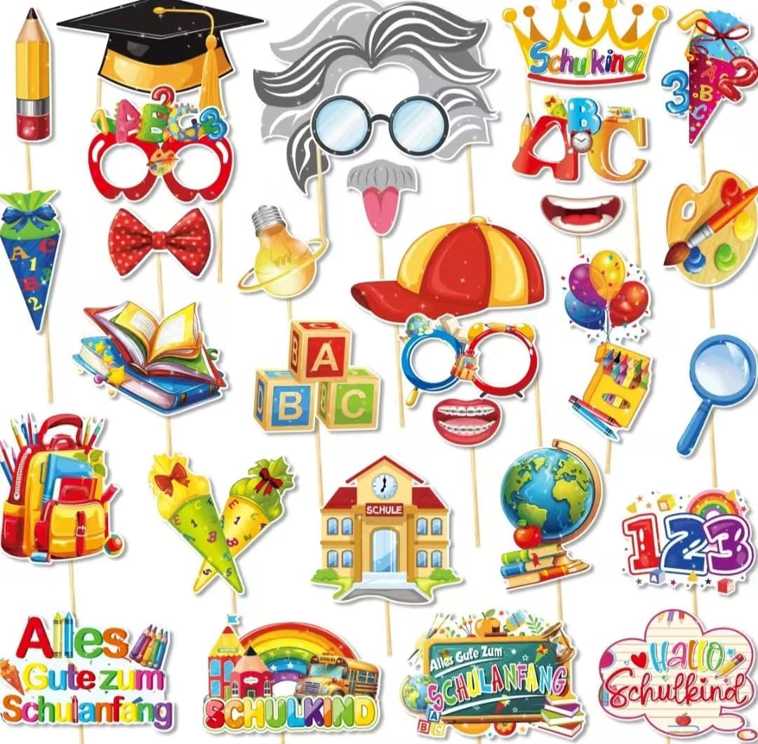 Jetec 48 Sets Back to School Bee Picture Frame Craft Kits with Stickers