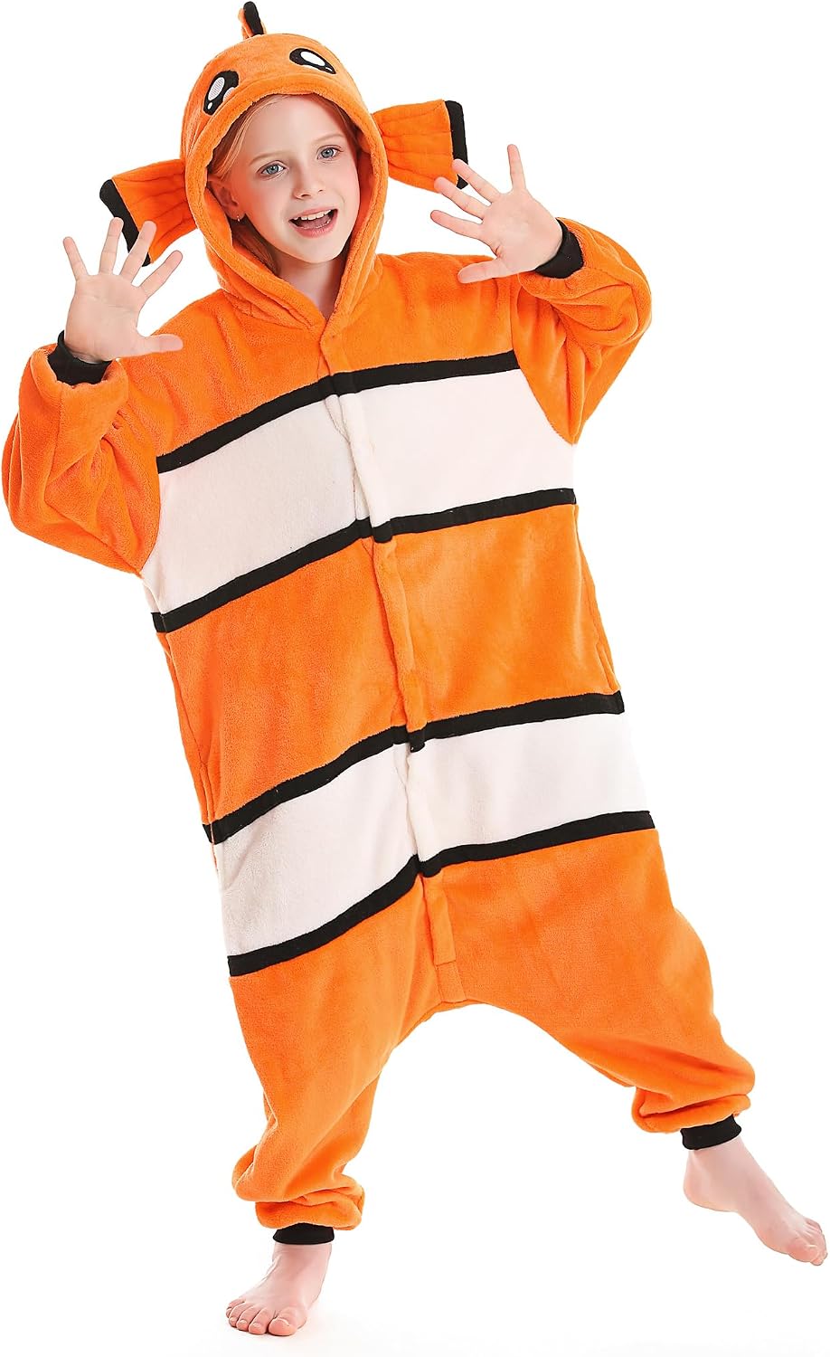ATOZ Onesie for Kids, Animal Pajamas Halloween Cosplay Costume Girls Boys