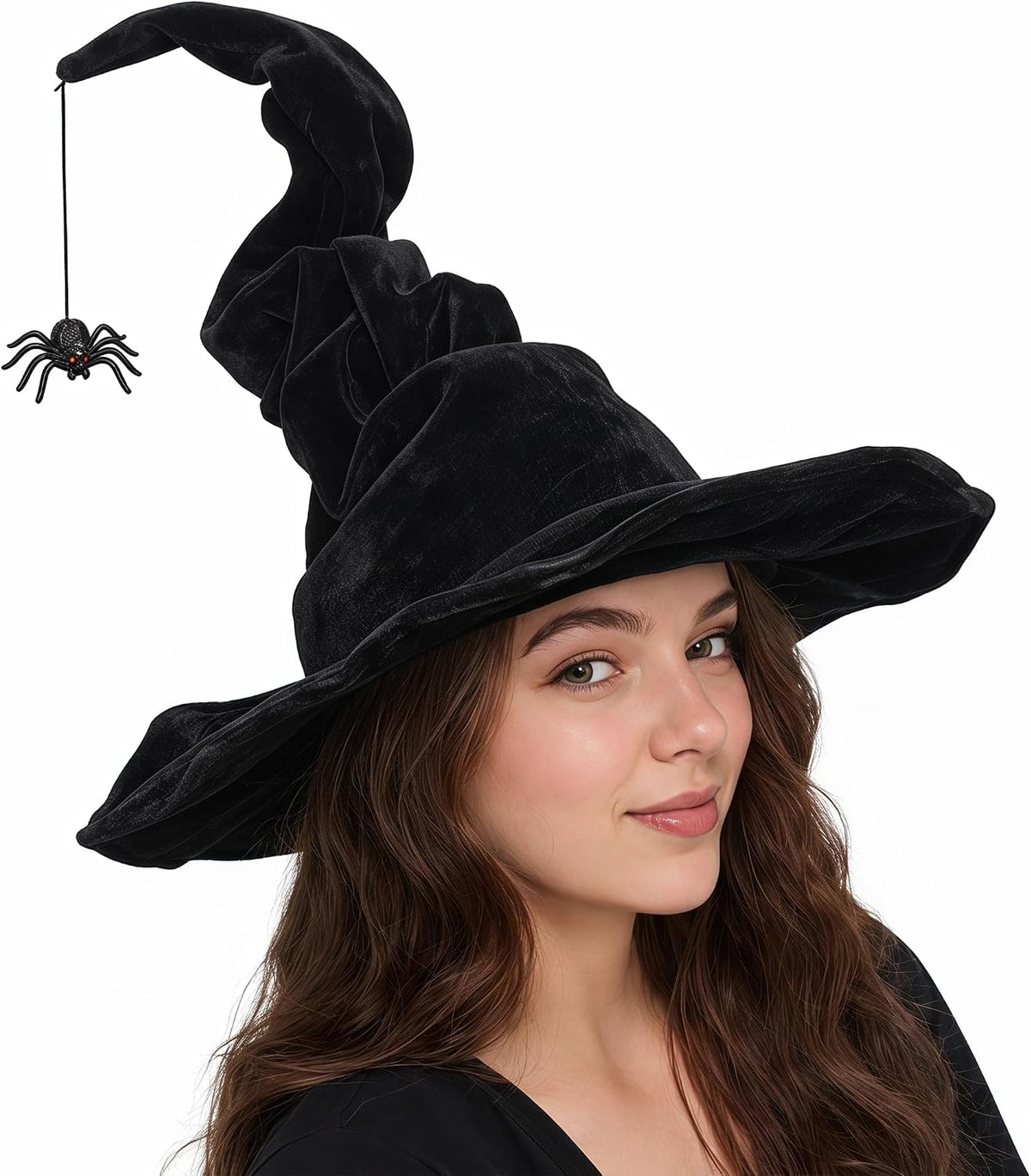 Kendane Halloween Decorations Witch Hat,Cosplay Costume Hat for Party Decor