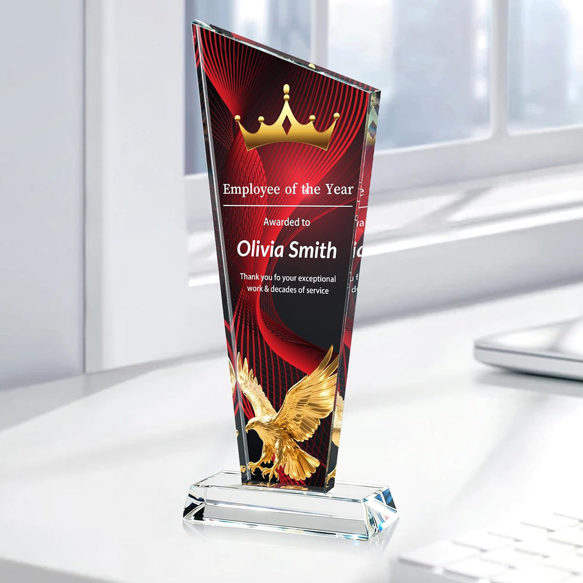20 Pcs You Make a Difference Medals Bulk 2'' Employee of the Month Award Enamel Star Recognition Medals with Neck Ribbon Trophy Prizes Gift for Colleague Coworker Team Retirement Competitions