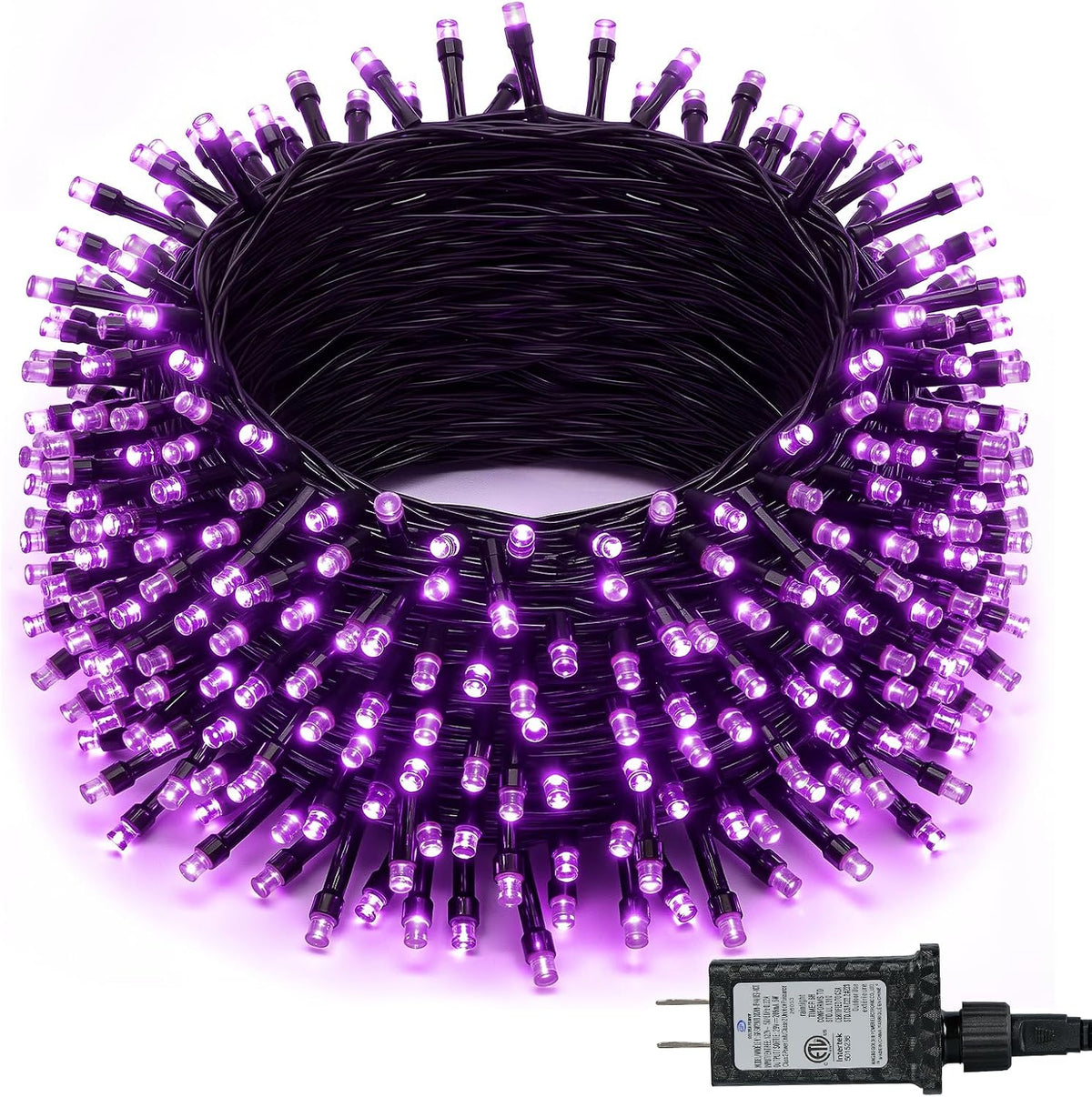 Minetom 200 LED Halloween String Lights 66FT Outdoor Halloween Lights