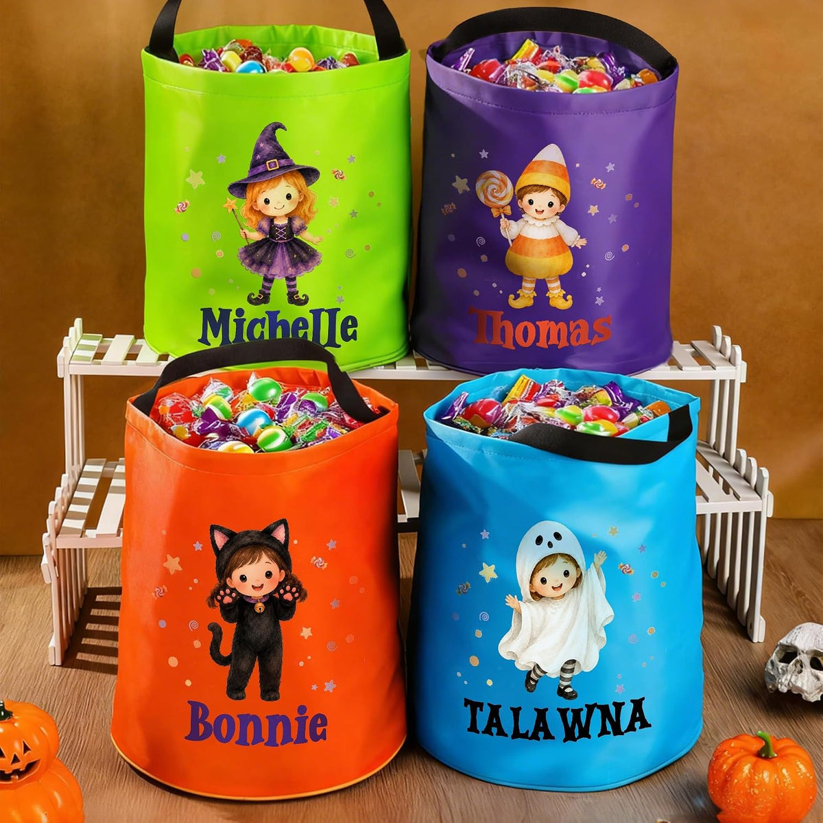 My Mind's Eye Halloween Haunted House Gable Treat Boxes 12 Pack – Spooky Party Favor Boxes for Candy Snacks Decorations – 7" x 2.5" x 5.5" Halloween Party Supplies for Kids Adults