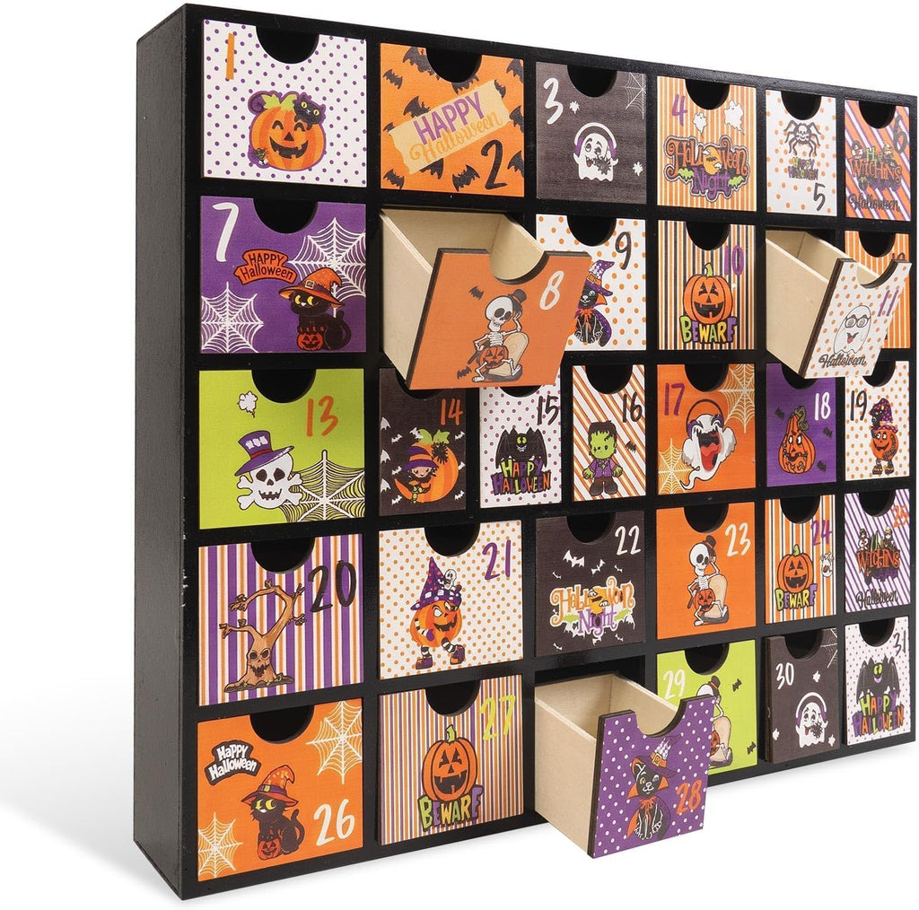 31 days of Halloween Advent Calendar 2026, Countdown with Drawers