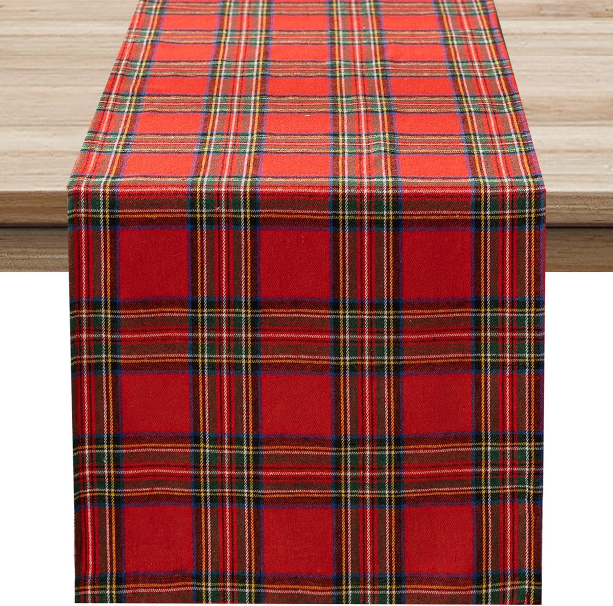 Christmas Decorations - Elegant Farmhouse Christmas Table Runner