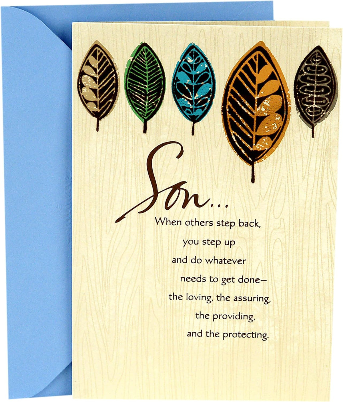 Hallmark Father's Day Card for Son (A Fine Example of a Good Man), Model: 599FFW9592