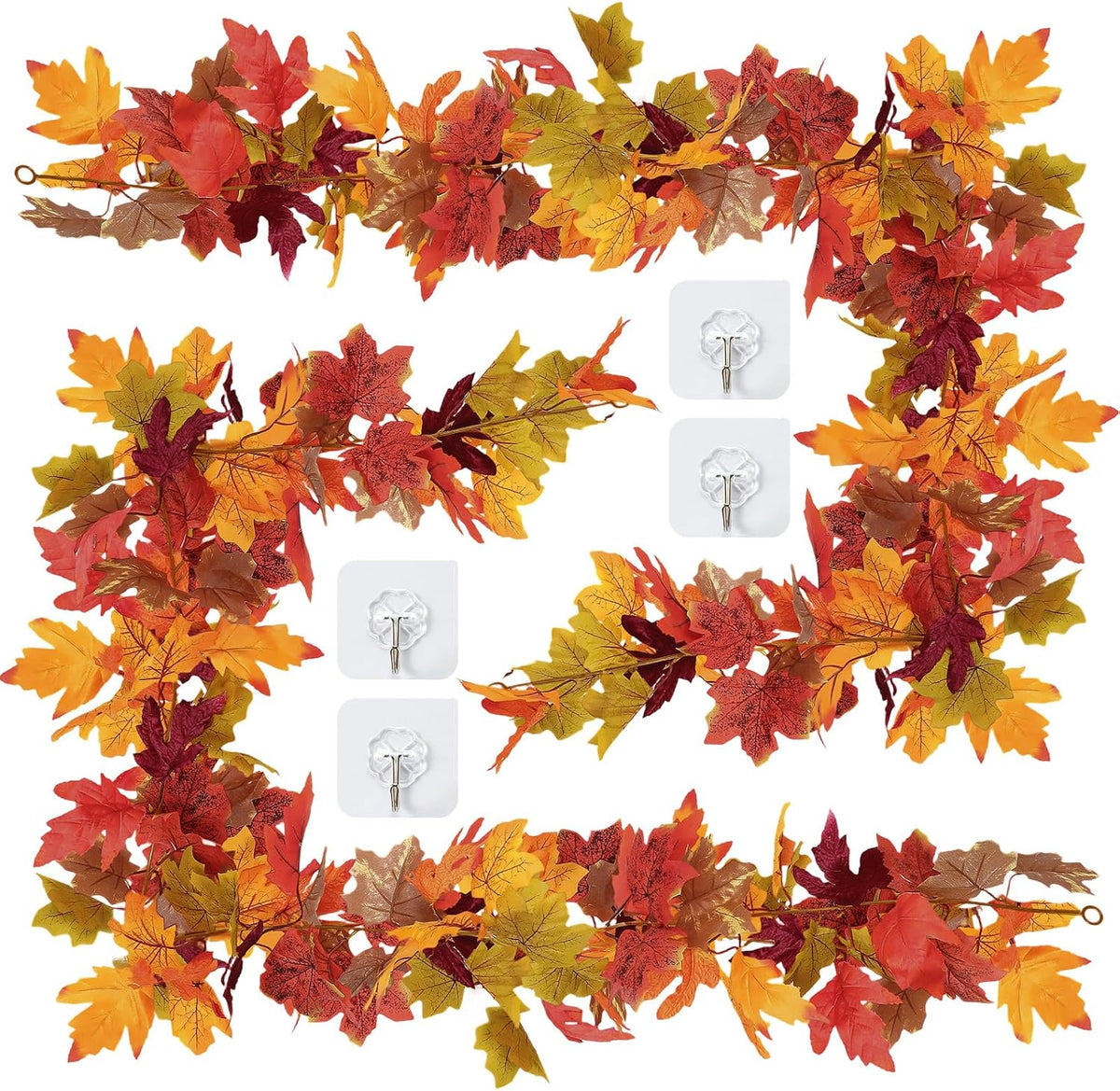 36PCS Wooden Fall Ornaments to Paint Thanksgiving Decorations, 6 Styles DIY Blank Autumn Unfinished Wood Maple Leaves Turkey Pumpkin Halloween Cutouts Ornament for Crafts Birthday Party Gifts Hanging