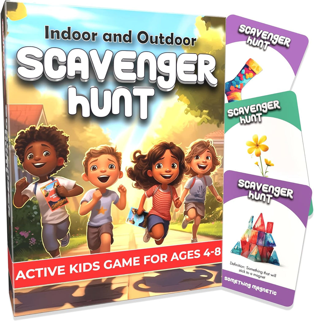 Gotrovo Active Kids Scavenger Hunt Game - Ages 4-8