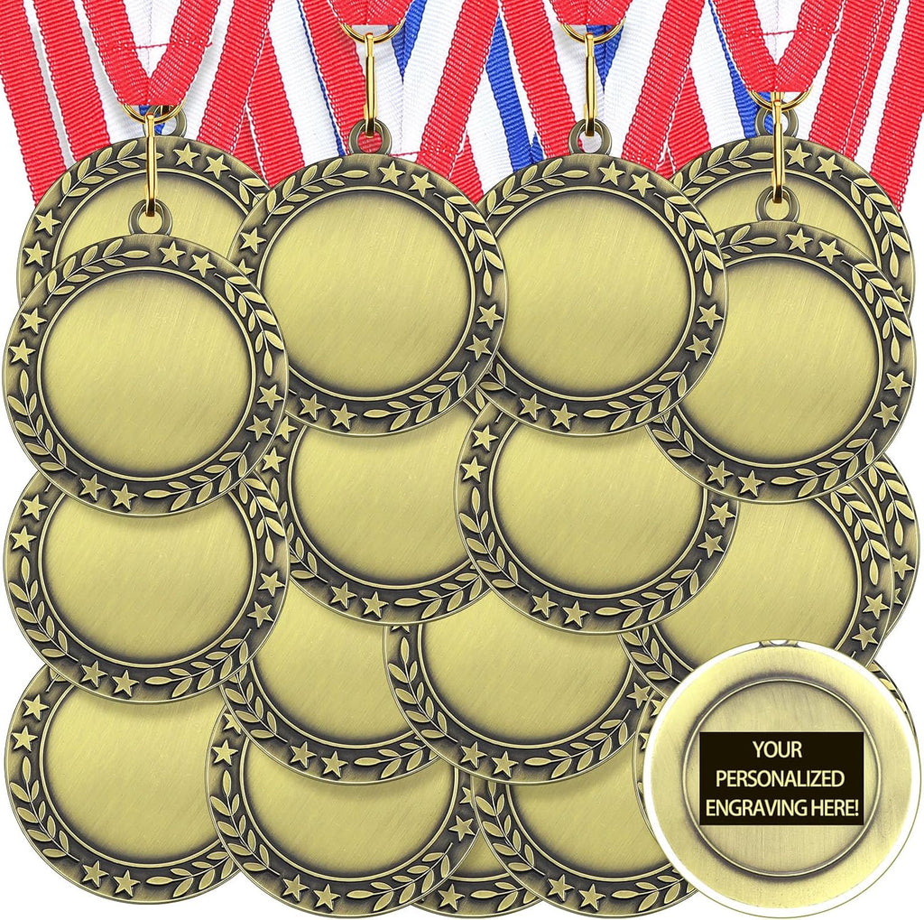 AmazingSpark 60 Pcs Student of The Week Award Medals, 2 Inch Rubber Medals Bulk Winner Encourage Team Participation for Kids Adults Trophy Award Prize Gift Competitions Graduation Party