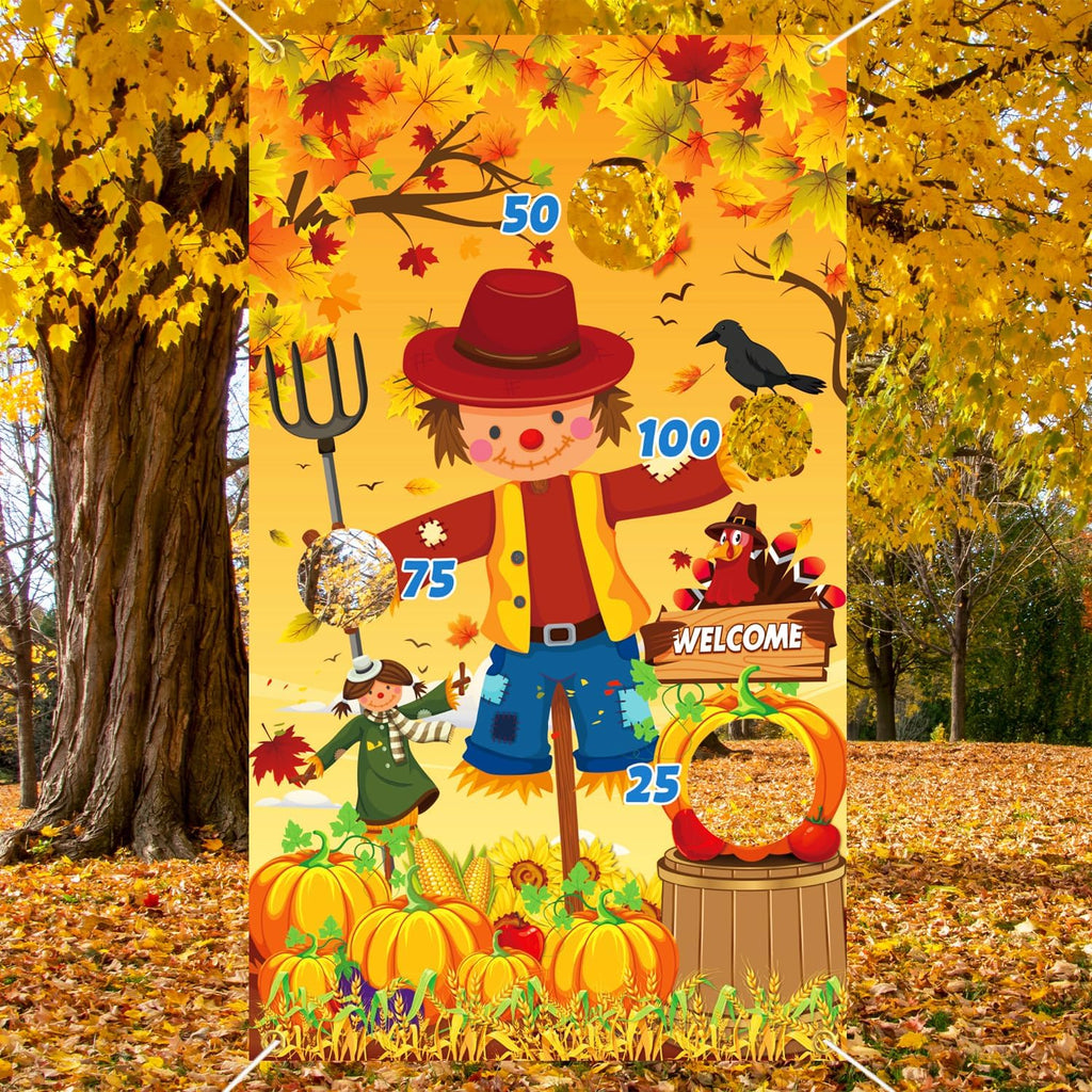 Fall Festival Games, Fall Decorations Outdoor Games Bean Bag Toss