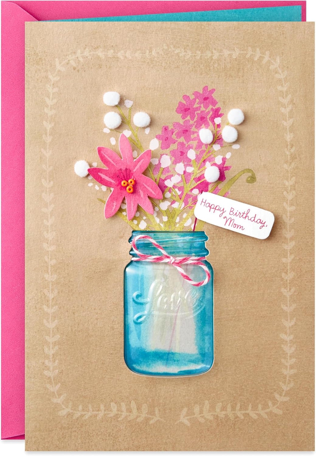 Hallmark Signature Birthday Card for Mom (Flowers)