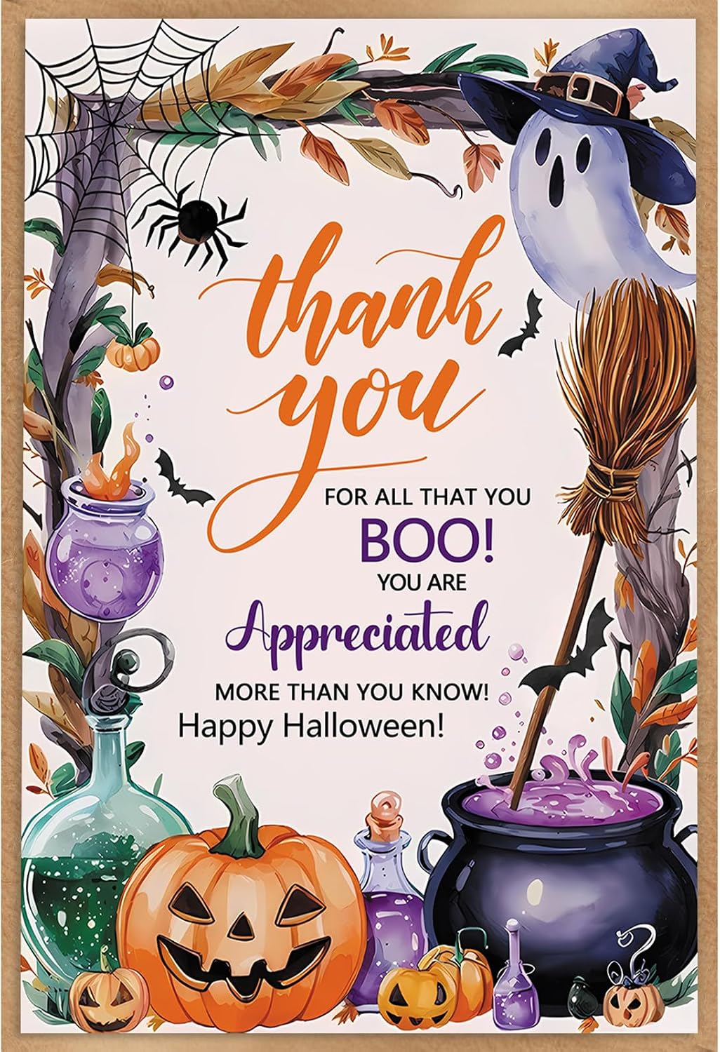 Halloween Thank You Cards
