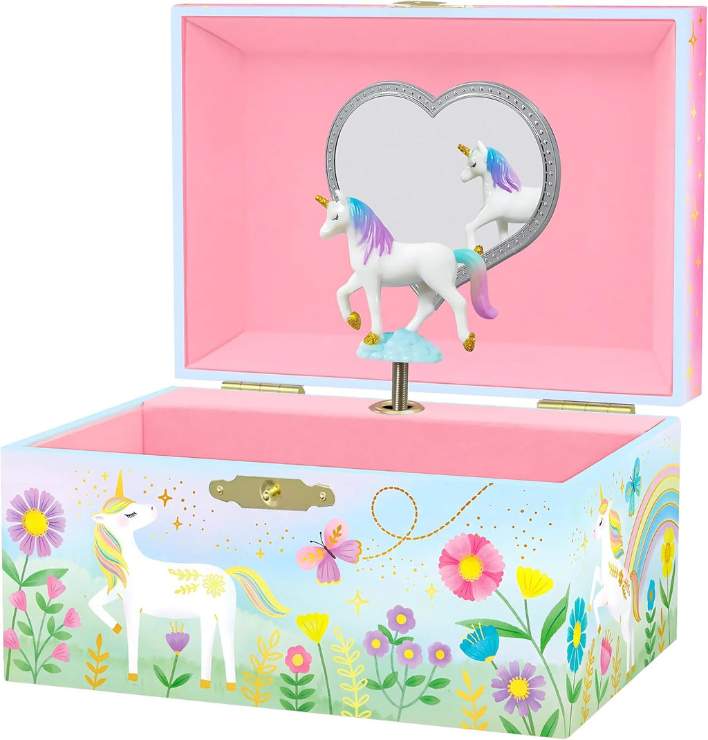Giggle & Honey® Musical Unicorn Jewelry Box for Girls